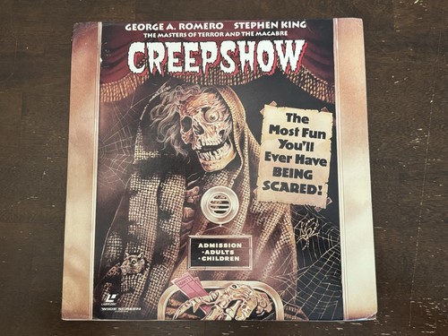 Creepshow widescreen laserdisc - creepshow,