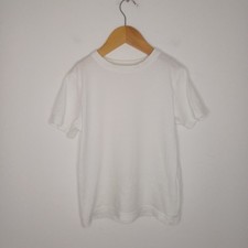 T-shirt bianca bambino 4 5