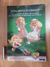 PUBBLICITA' ADVERTISING CANDY CANDY POLISTIL