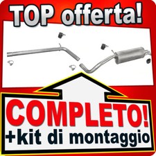 Scarico completo per fox - completo,