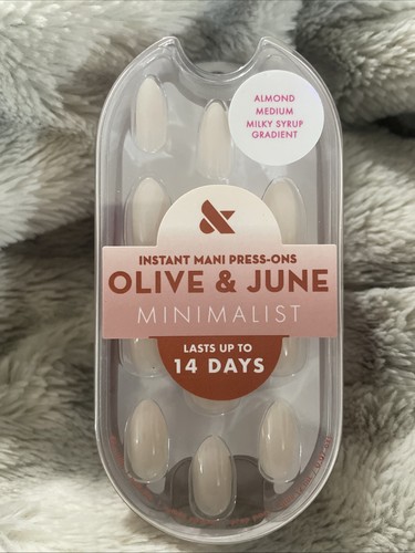 Olive june press on nails - press,