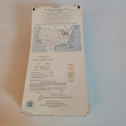 Carte aeronautiche sezionali - carte,