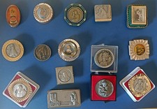 Lotto/Stock  15 Calamite/Magneti Devozionali per Auto - Vintage