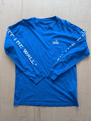 Shirt vans uomo blu manica - l,