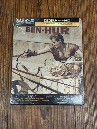 Ben hur limited - 4k, steelbook