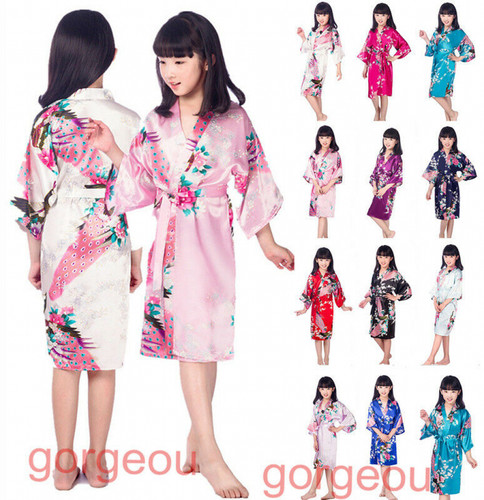 Accappatoio kimono bambina