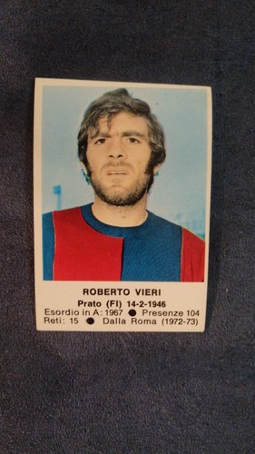 Roberto vieri bologna figurine - vieri,