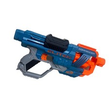 Pistola Freccette Nerf Elite 2.0 Commander Soft Toy Testata Funzionante Usata Regalo Natale