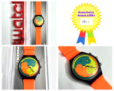 Swatch Chrono NOS Signal Flag