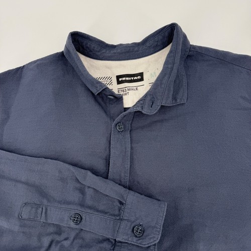 Friday e783 camicia uomo blu - friday,