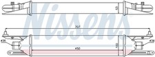 NISSENS 96604 Intercooler per