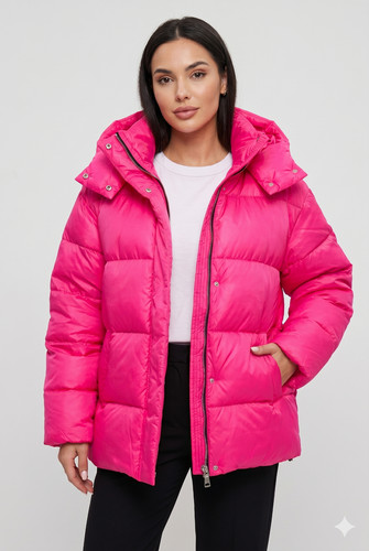 Giacca donna rosa caldo - , puffer