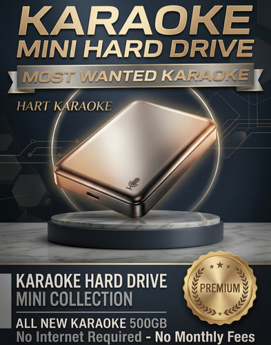 Karaoke hard drive collection - drive,