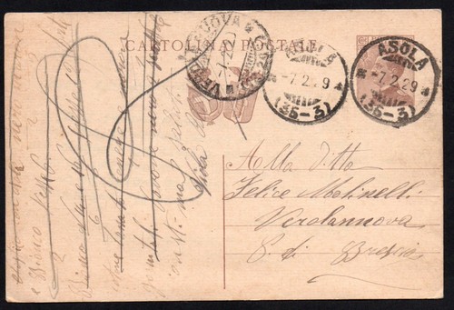 Regno 1929 cartolina - regno, postale