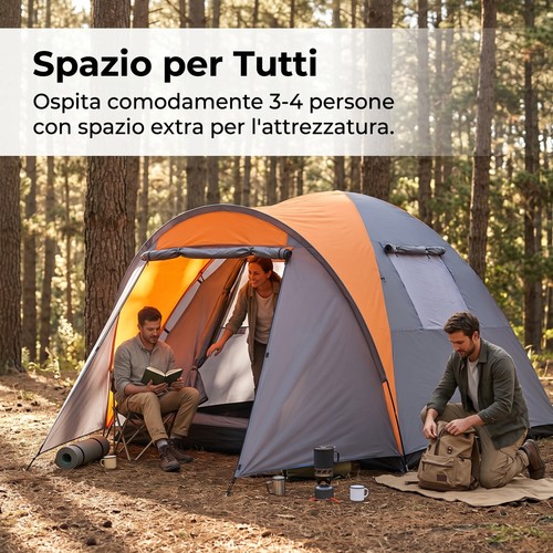 Tenda campeggio 4 - da,