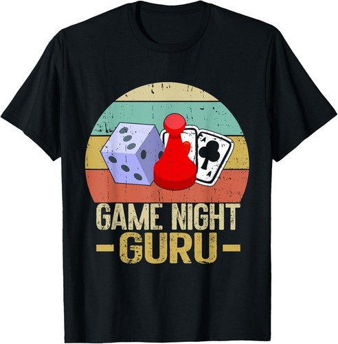 Maglietta game night guru - maglietta,
