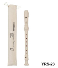 FLAUTO SOPRANO YAMAHA DOLCE YRS23 CON CUSTODIA E SCOVOLINO
