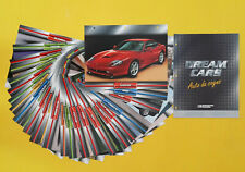 30 maxi schede "DREAM CARS Auto da sogno" + mini poster - edit. De Agostini