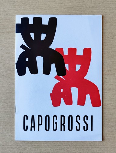 Capogrossi catalogo mostra - capogrossi,