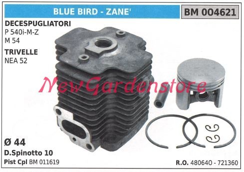 Cilindro pistone segmenti blue - cilindro,