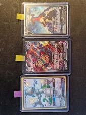Lotto carte pokemon Mewtwo gx shiny, Garchomp vmax, umbreon vmax eteree ITA