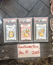 3 carte classificate Pikachu