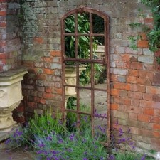 Specchio rustico incorniciato