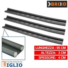 Parafreddo Sottoporta Paraspifferi per Porte Portoni Finestre Lunghezza 95cm
