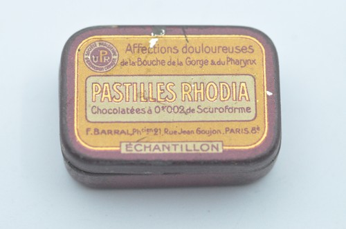 Antica scatola chip rhodia - da,