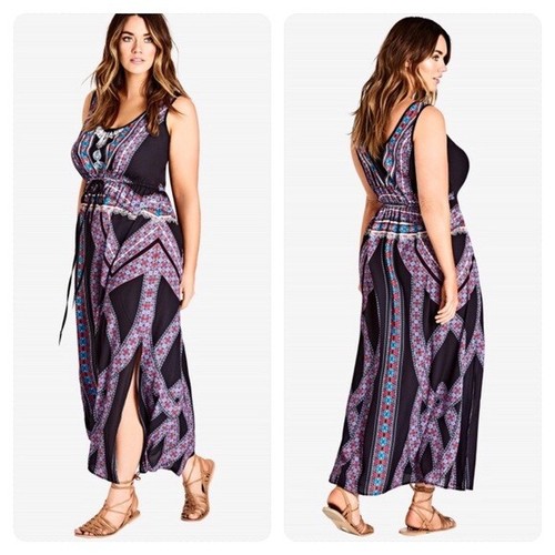 Maxi abito donna city chic - maxi,