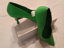 scarpa da donna n. 41 con tacco 10 cm colore verde smeraldo