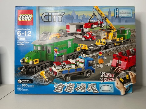Lego city treno - cargo, delux