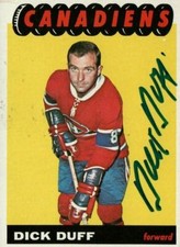 Dick Duff Montreal Canadiens