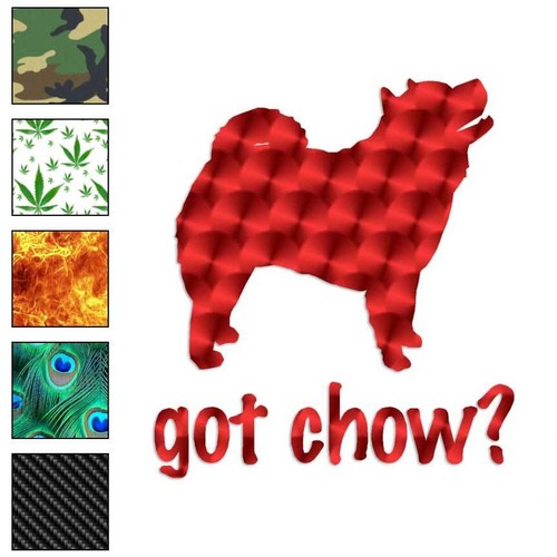 Got chow dog adesivo - got,