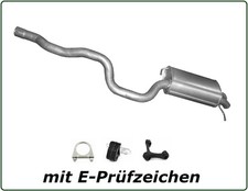 Marmitta per VW Transporter T5 2.0 2.5 TDi BiTDi 4motion Syncro 4 ruote motrici silenziatore