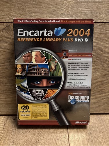 Microsoft encarta 2004 - microsoft,