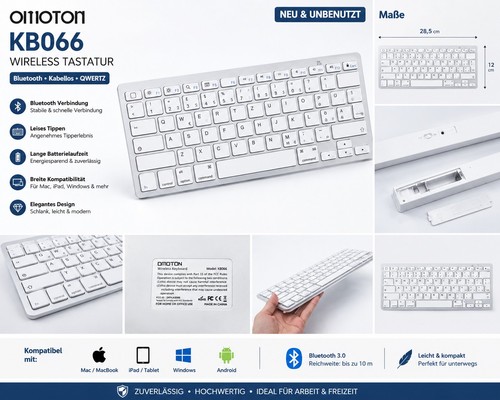 Tastiera bluetooth omoton - bluetooth,