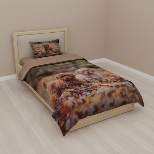 Bassetti toys double - double, duvet