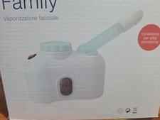 VAPORIZZATORE FACCIALE SAUNA PULIZIA VISO SALUTE PELLE CORPO + CONTENITORE ERBE