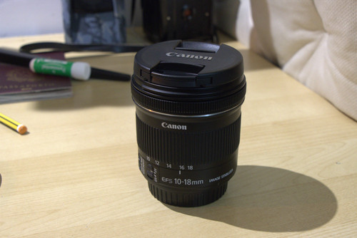 Canon 18mm 4 - 10-18mm, f/4.5-5.6