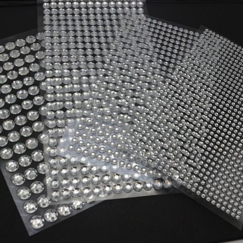 Fogli adesivi strass - 4,