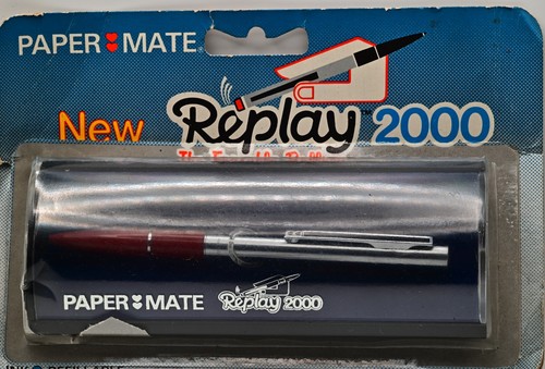 1980 red papermate replay - 1980's,