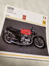 Gilera 250 Nettuno Competizione Cliente 1948 Porta Carte Moto Collezione Atlante