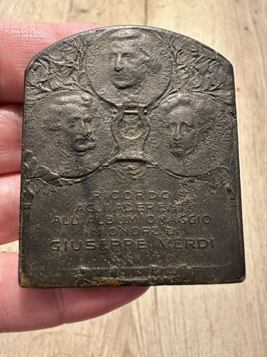 Placca medaglia onore di - in,