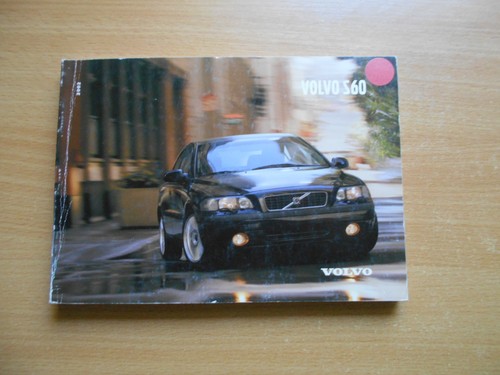 Istruzioni uso volvo - d'uso, s60