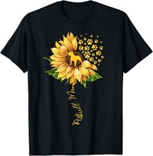 T-shirt donna girasole pitbull