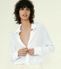 ZARA premium 100% SETA CAMICIA