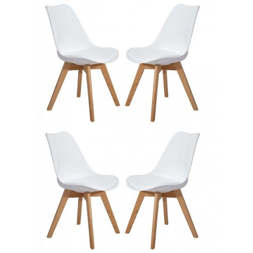 Sedia nordica imbottita set - nordica, da