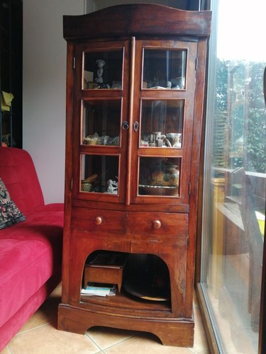 Vetrinetta antica antiquariato - vetrinetta,