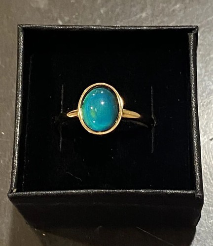 Anello umore pietra - anello, ovale
